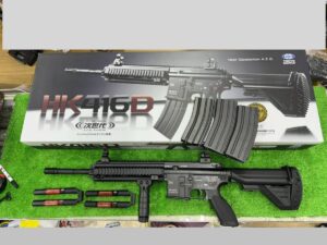 東京マルイのエアガンは何を見て査定する?電動ガン・ガスガンの違い 東京マルイ 次世代電動ガン HK416D バッテリーセット