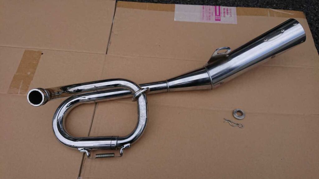 モンキー・ゴリラのカスタムパーツを売るなら?SP武川・キタコ・Gクラフトの買取を解説 武川 モンキー トルネードマフラー 1024x576