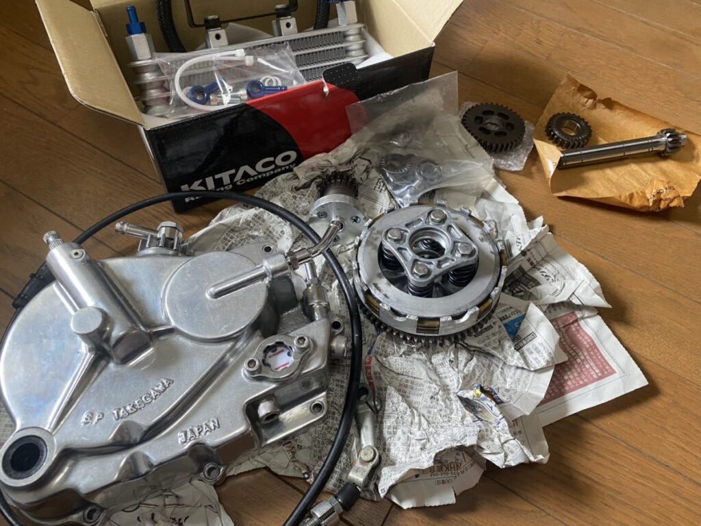 モンキー・ゴリラのカスタムパーツを売るなら?SP武川・キタコ・Gクラフトの買取を解説 武川 旧スペシャルクラッチ 4速クロスミッション 1024x768