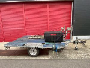 エスコ　500kg 2台積みトレーラー