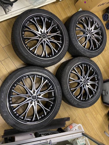 ロクサーニ VERTEX 114.3 18X7.5J +55 18インチタイヤホイールセット