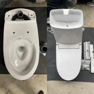 LIXIL ベーシアシャワートイレ　 便器 一体型トイレ　DT-B381-6L YBC-B30S