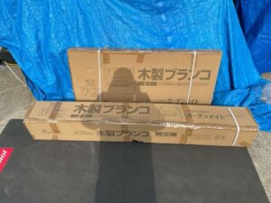 ガーデンメイト　木製ブランコ　WS-170