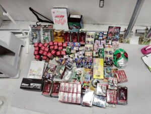 当時物　 仮面ライダー グッズ　バトフリ　ライダー怪人名鑑