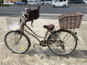 カワバタ HERMELU 26インチ自転車 カゴ付き