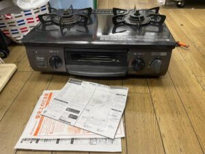 Rinnai ガスコンロ ガステーブル LPガス KGK34BKL