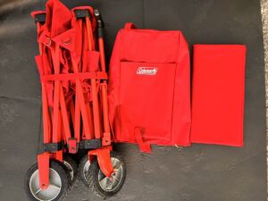 Coleman コールマン アウトドアワゴン レッド 2000021989