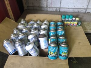 HFC-134a FR-12 カーエアコンガス　ガス漏れフルセット