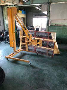 アチカ機械 赤外線乾燥装置 ホットワーカー 731-Ⅱ型 6灯式 塗装乾燥機