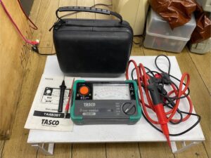 TASCO タスコ　3レンジ絶縁抵抗計　TA453BT
