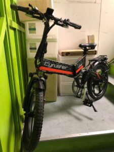 CYRUSHER 590 電動折りたたみフルアシスト自転車