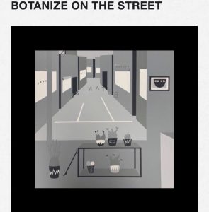 LY BOTANIZE ON THE STREET シルクスクリーン 版画　ＥＤ９６