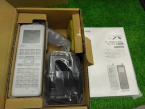 NTT デジタルコードレス電話機 ビジネスフォン　ZX-DCL-PSSET-（1）（W）