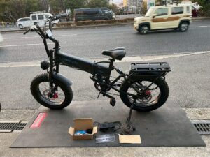 LANKELEISI 550Plus 20インチ 折りたたみ 電動アシスト自転車 