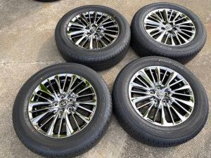 新車外し アルファード 後期　エグゼクティブラウンジ 純正タイヤホイールセット