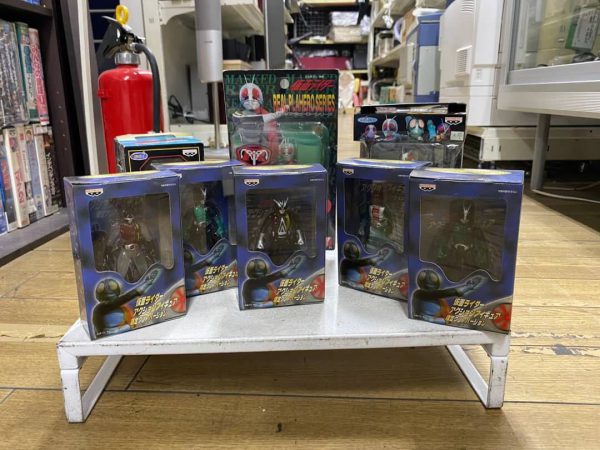 　仮面ライダー　アクションフィギュア　8体セット
