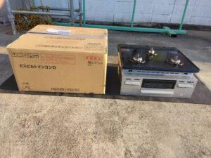 ハーマン　ビルトイン　ガスコンロ　LPガス用　DG3201VQ1SV