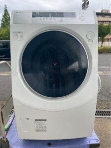 SHARP シャープ ドラム式洗濯乾燥機 10kg ES-ZH1-WL