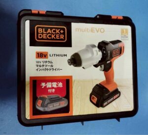  BLACK +DECKER multi EVO 3in1 マルチツール