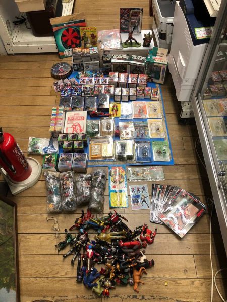 未使用-中古　当時物　レア　仮面ライダーセット　