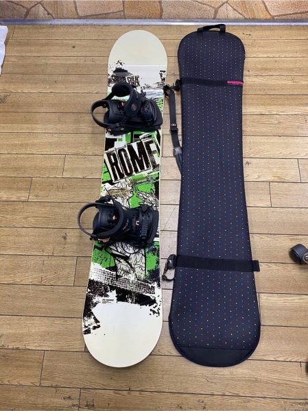 ROME SDS CHEAPTRICK 138cm スノーボード　ビンディングセット