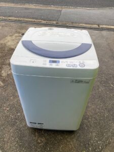 SHARP シャープ 全自動洗濯機 5.5kg ES-GE55R-H