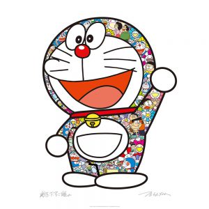 村上隆 TAKASHI MURAKAMI ドラえもん ありがとう ポスター