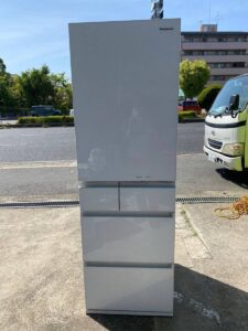 Panasonic パナソニック　ノンフロン冷凍冷蔵庫 450L NR-E454PX-W 