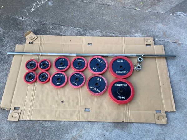 ファイティングロード ダンベルセット ラバー　プレート　40kgセット