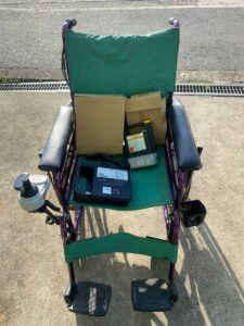 Nissin 日進　カスタムメード　電動自走式車椅子　車いす