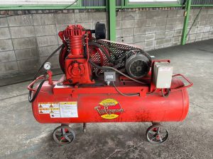 富士 FUJI 富士コンプレッサー 3馬力　2.2kw ow-33 155L エアーコンプレッサー