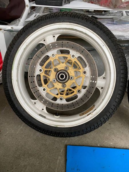 ZXR400 フロントホイール 17×3.5MT