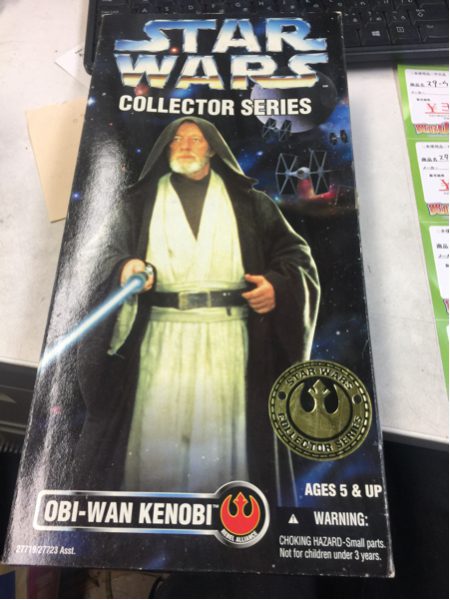 未使用 STAR WARS コレクターシリーズ オビワンケノービ フィギュア