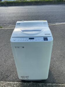 SHARP シャープ 全自動洗濯機 5.5/3.5kg ES-TX5E-S 