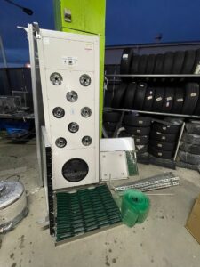 日本エアーテック　セルフセッティング　エアーシャワー　AS-AS03-02