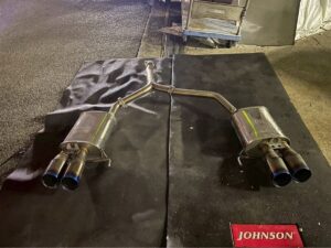 130系　マークX 柿本改　class KR 4本出しマフラー　2GR 4GR 20133186