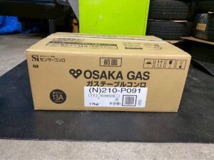 大阪ガス　ガステーブルコンロ　 都市ガス用　PA-370WHA-5R 