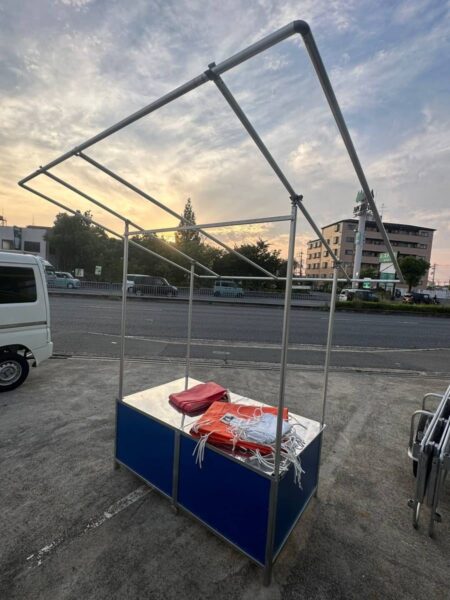 屋台　露天　的屋　移動販売