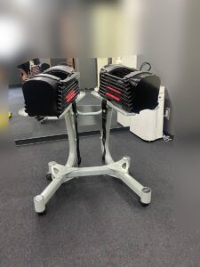 power block 50 パワーブロック　可変式ダンベル　23kg 台付