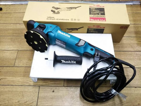 makita マキタ 125mm ランダムオービットポリッシャ PO5000C