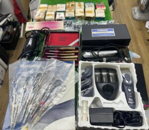  理容師　シザー　バリカン　当時物セット