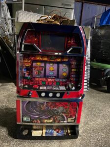 サミー 北斗の拳 パチスロ実機 スロット台　拳王