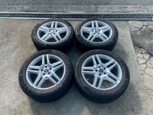 ベンツ　W222 Sクラス　純正18インチスタッドレスタイヤホイールセット