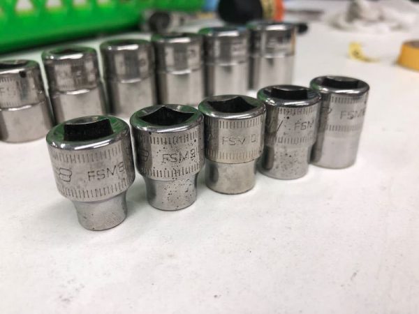 スナップオン Snap-on 3/8 ショートソケット　FSM8i-19i