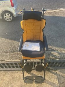 松永製作所　マイチルトコンパクト　MH-CR3D リクライニング車椅子