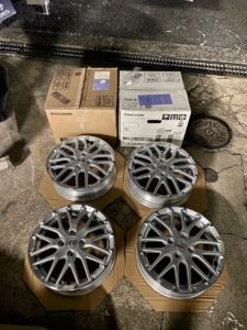 N-BOX カスタム　純正15インチホイールセット　