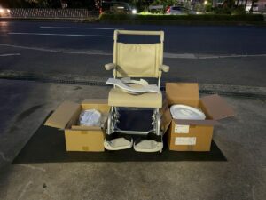 OTO 水まわり用車椅子　シャワーキャリー　EWC620AHS