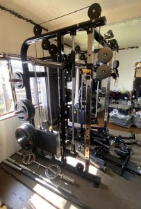 Anyagefitness 3in1 マルチマシン　ベンチ　オリンピックプレートオプションセット
