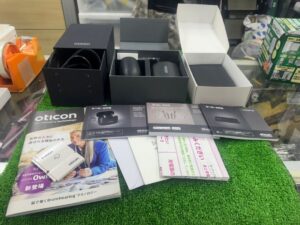 oticon オーティコン　miniRITE R More3 補聴器　両耳　TVアダプターセット