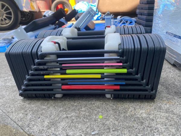 可変式ダンベル ブロックダンベル 40kg